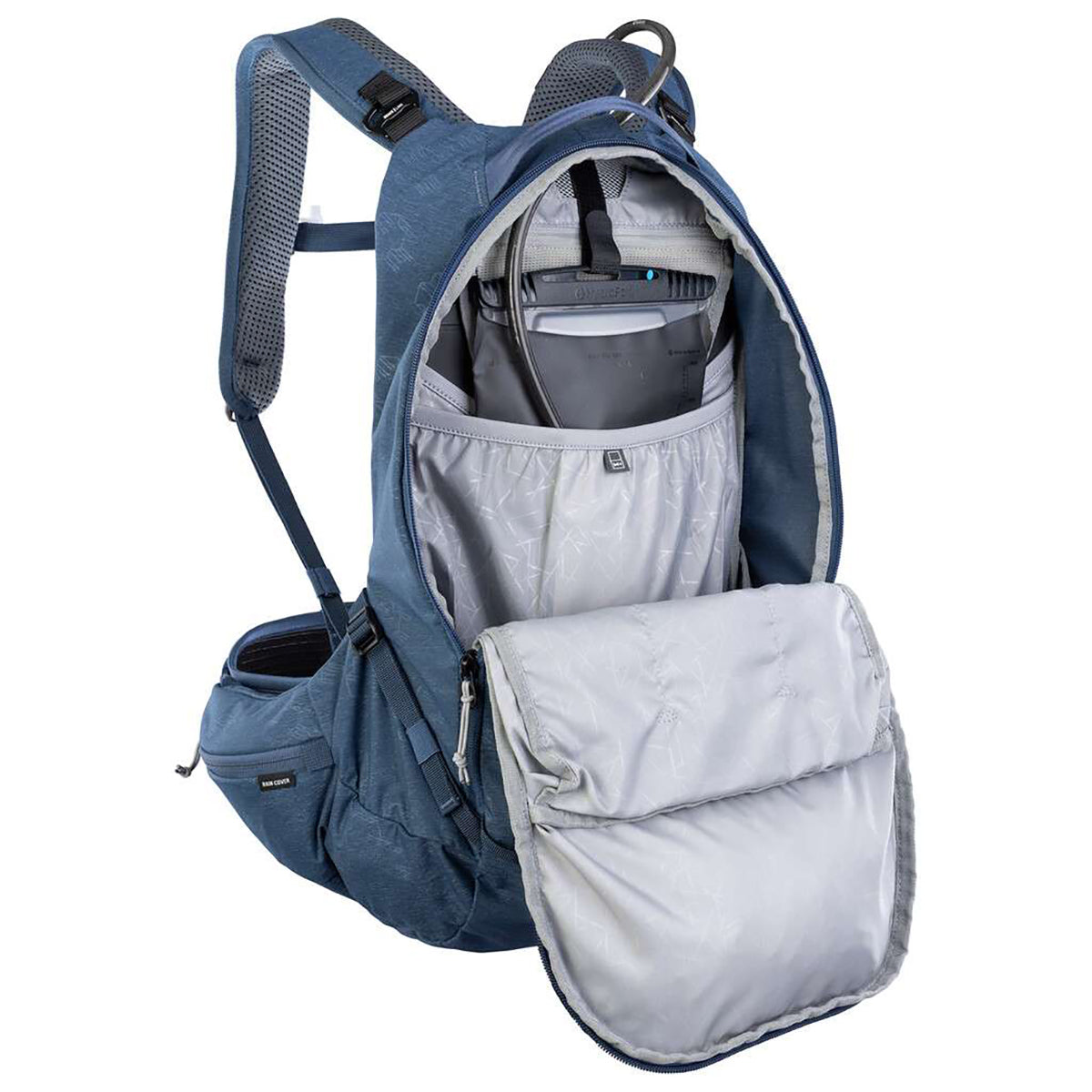 Backpack with Dorsal EVOC TRAIL PRO 16L Blue