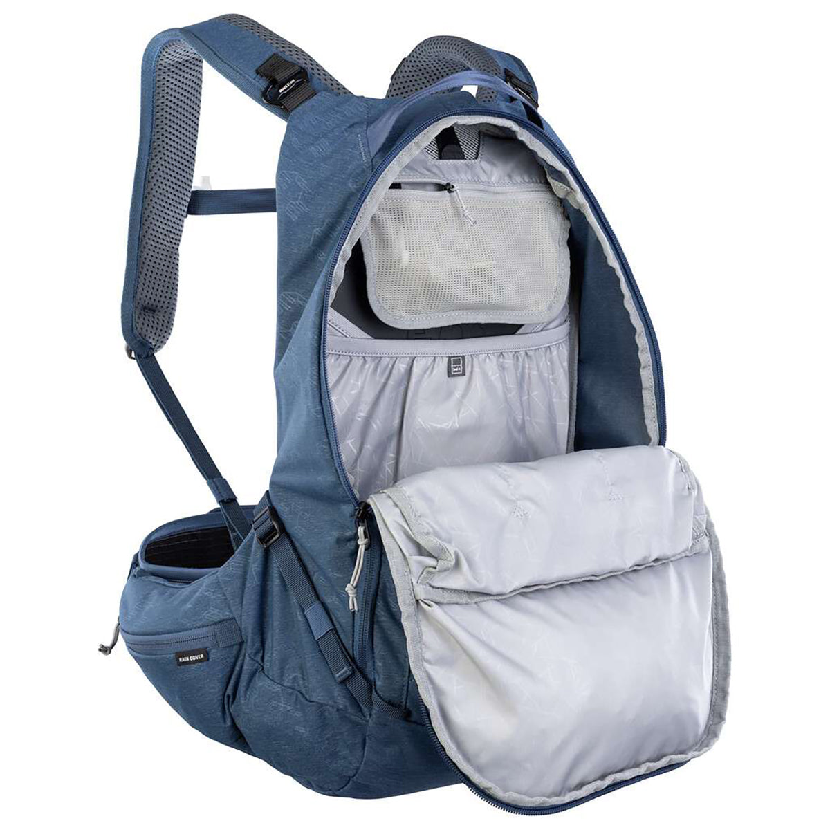 Backpack with Dorsal EVOC TRAIL PRO 16L Blue