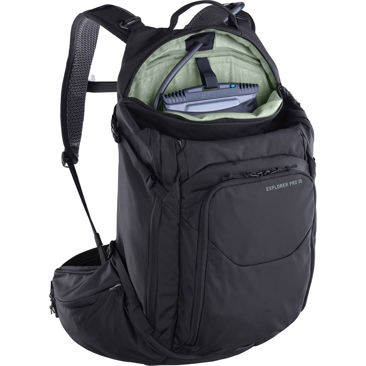 EVOC EXPLORER PRO 30 L rygsæk Sort
