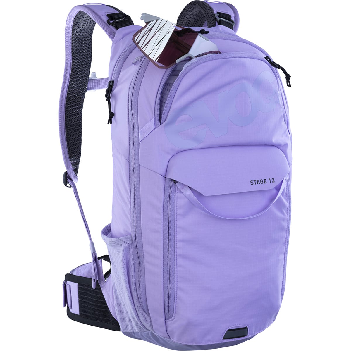 EVOC STAGE-rygsæk 12 L Lila