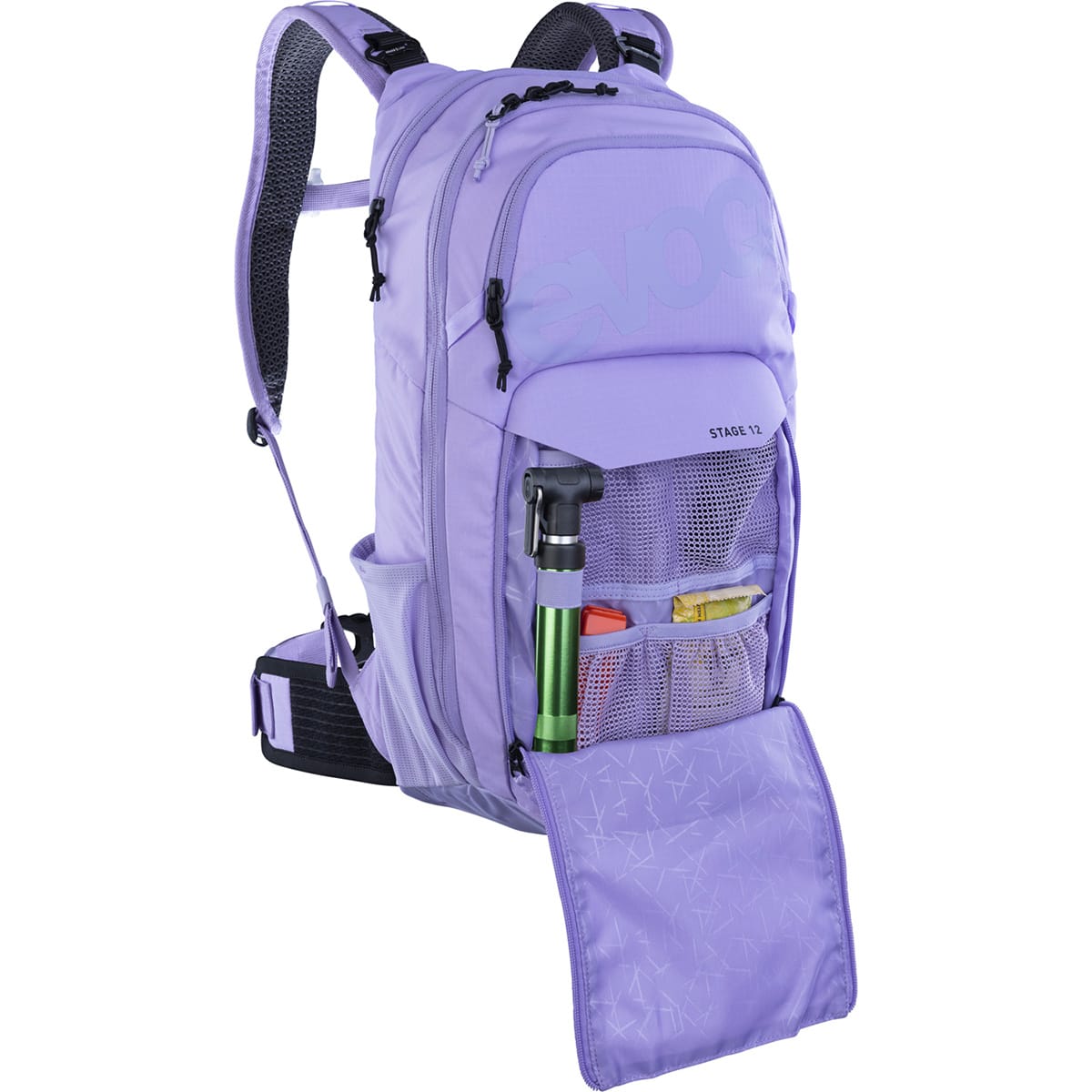 EVOC STAGE-rygsæk 12 L Lila