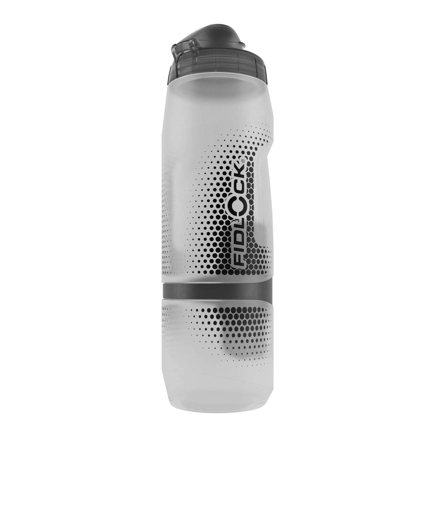 Flaske- og flaskeholdersæt FIDLOCK TWIST BIKE BASE 800 ml Transparent