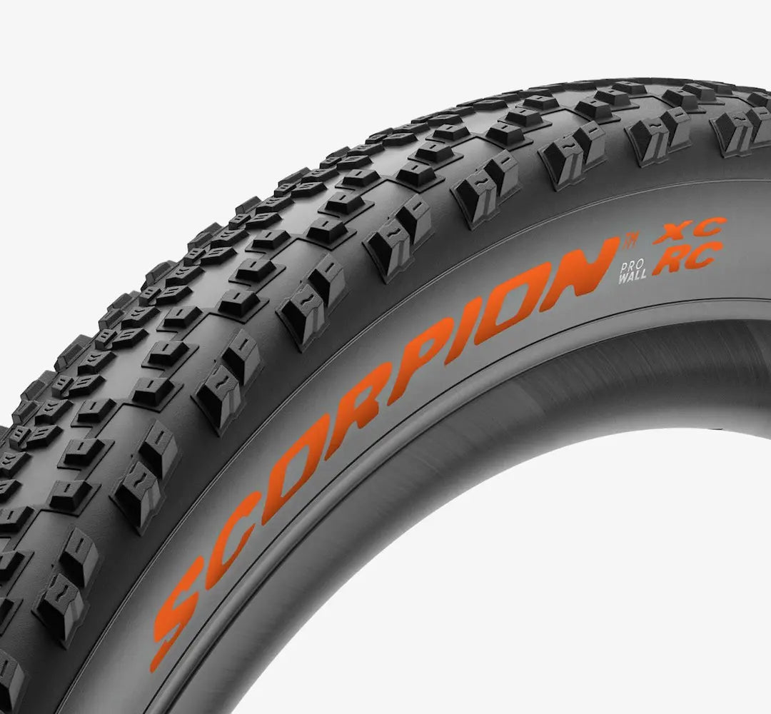 PIRELLI SCORPION XC RC 29x2.4 ProWall Tubeless Ready Soft Black/Orange 4354100 dæk
