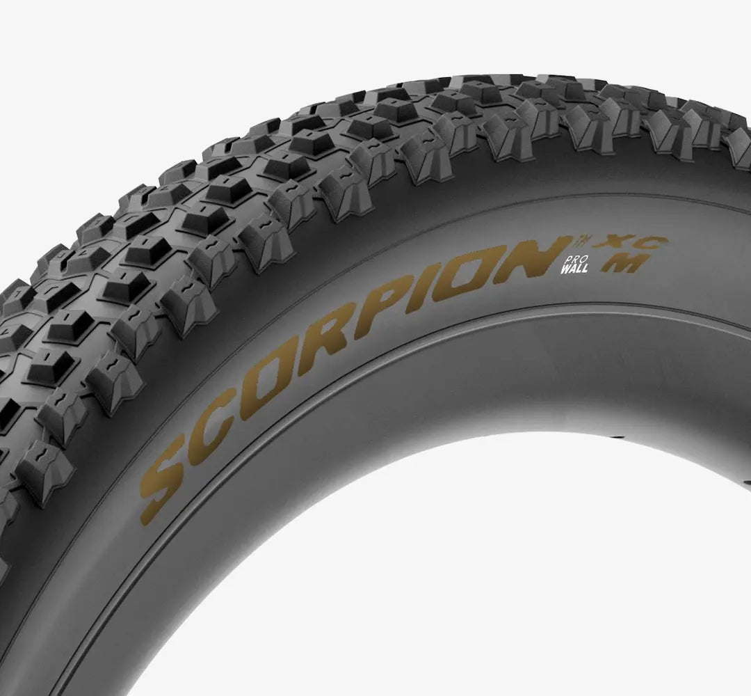 PIRELLI SCORPION XC M 29x2.4 ProWall Tubeless Ready Soft Black/Gold 4354400 dæk
