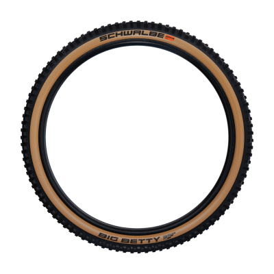SCHWALBE BIG BETTY 27.5x2.40 ADDIX SOFT SUPERGRAVITY Tubeless Ready Soft Black/Brown-dæk