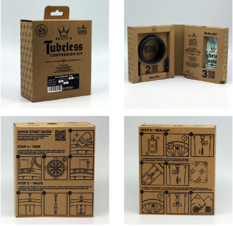PEATY'S XC / Urban Tubeless-konverteringssæt