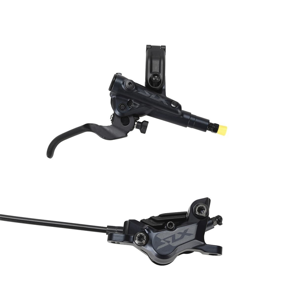 Par SHIMANO SLX M7120 4 stempel J-KIT Discless ventilerede bremseklodser