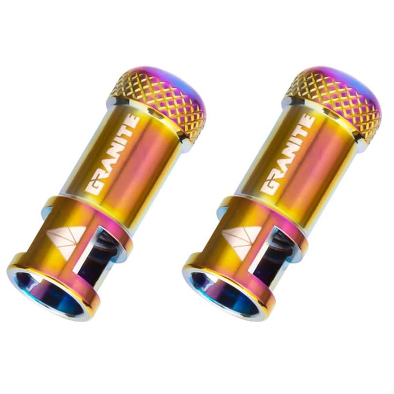 GRANITE DESIGN JUICY NIPPLE Ventilhættefjerner (x2) Petroleum