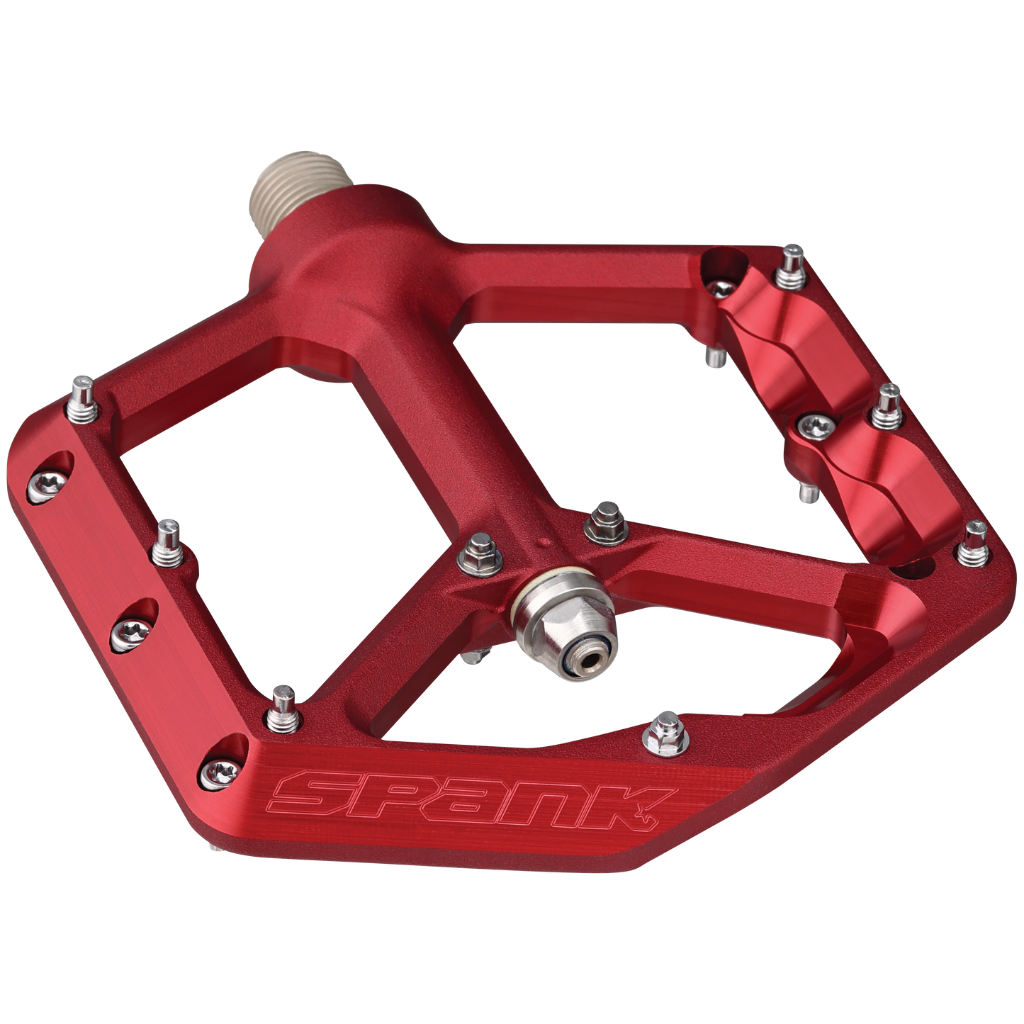 SPANK OOZY REBOOT røde flade pedaler