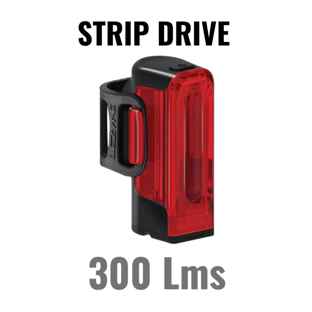 LEZYNE STRIP DRIVE 300+ baglygter