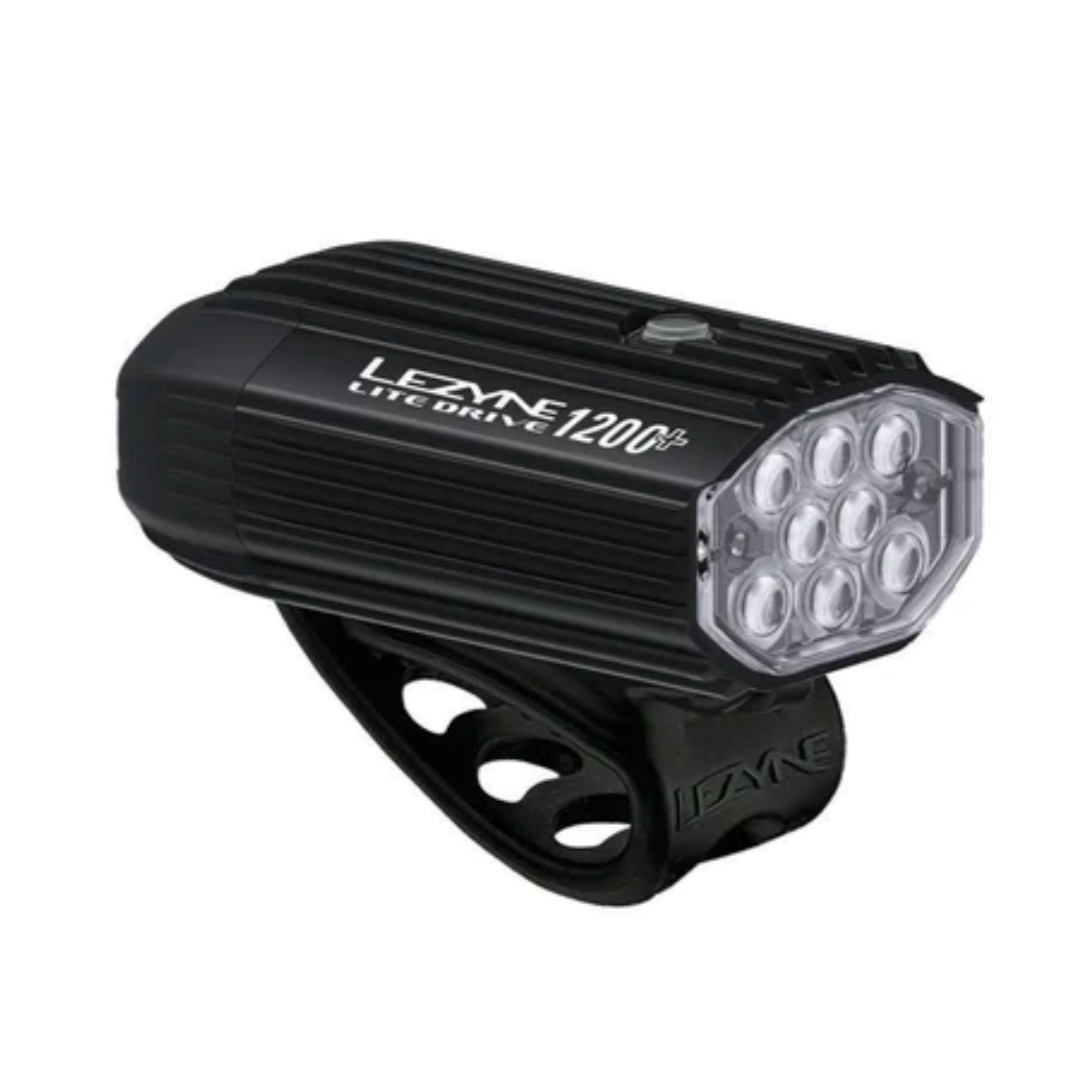 LEZYNE LITE DRIVE 1200+ / STRIP DRIVE PRO 400+ for- og baglygter
