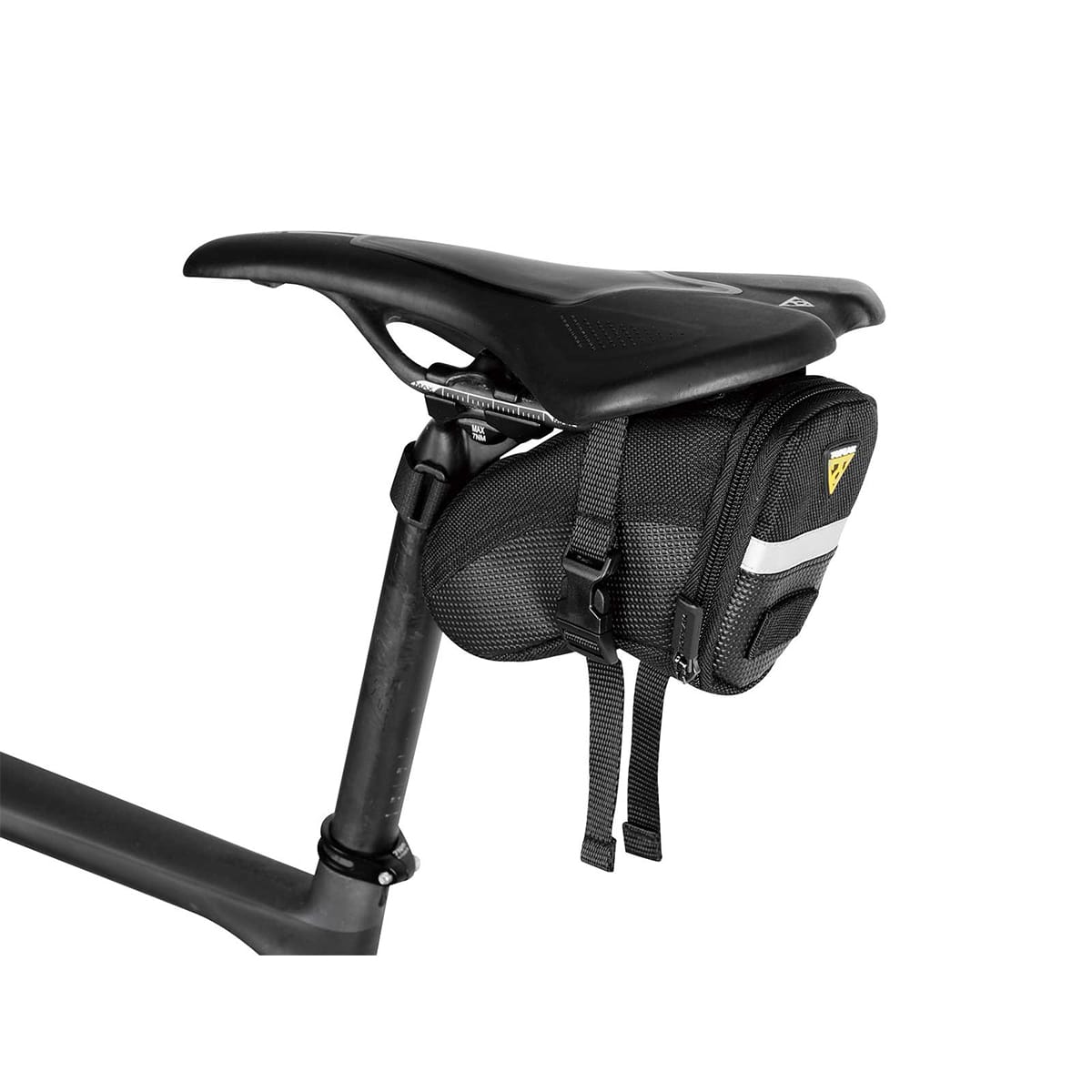 Bag for Saddle TOPEAK AERO WEDGE PACK STRAP - S Black