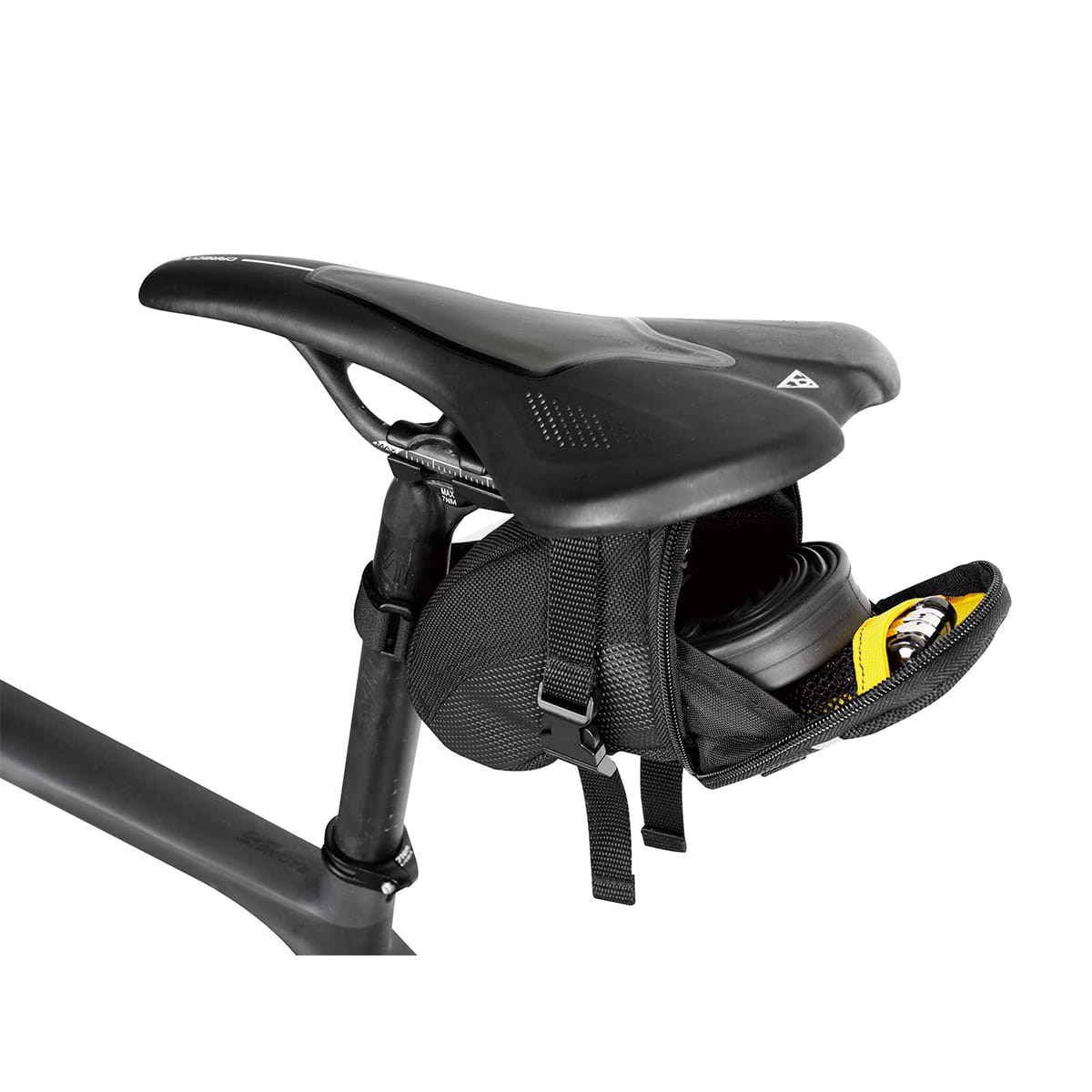 Bag for Saddle TOPEAK AERO WEDGE PACK STRAP - S Black