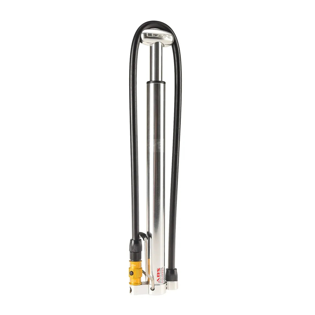 LEZYNE MICRO FLOOR DRIVE HP Sølv Kompakt fodpumpe