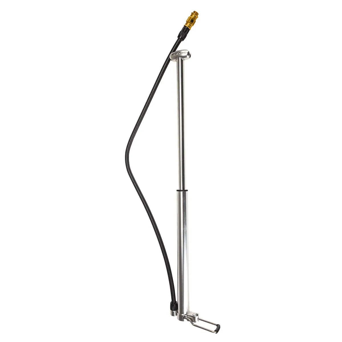 LEZYNE MICRO FLOOR DRIVE HP Sølv Kompakt fodpumpe