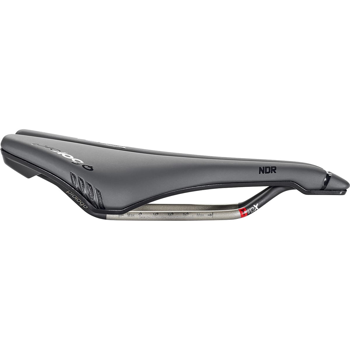 Sadel PROLOGO DIMENSION NDR 143 mm Skinner TiroX Sort