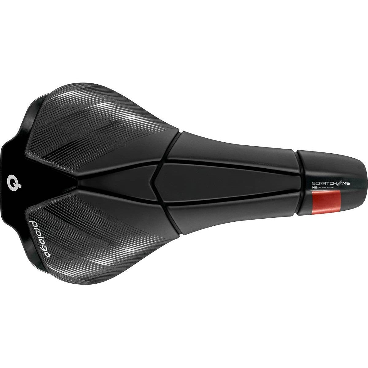 PROLOGO SCRATCH M5 AGX RAILS Carbon-sadel 140 mm bred sort