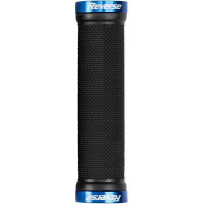 REVERSE COMPONENTS CLASSIC Lock-On Black/Blue Grips