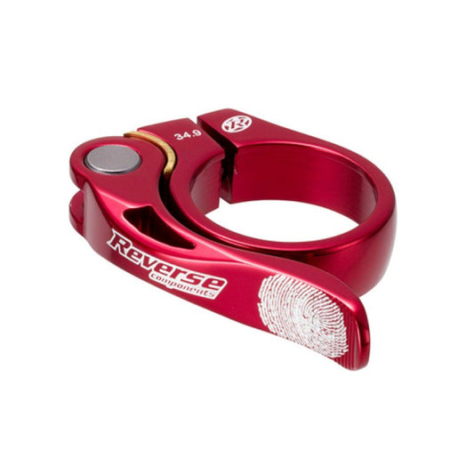 Reverse Components LONG LIFE Sadelklemme Quick Release Rød