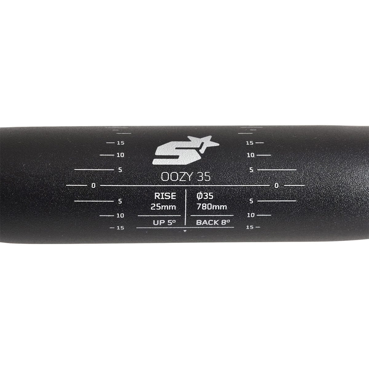 SPANK OOZY 35 Rise 25mm 35/780mm Sort bøjle