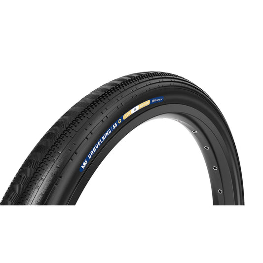 PANARACER GRAVELKING SEMISLICK+ TLR 700x35c Tubeless Ready Sort dæk