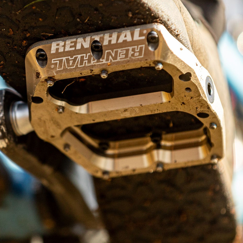 RENTHAL REVO-F Gold fladpedaler