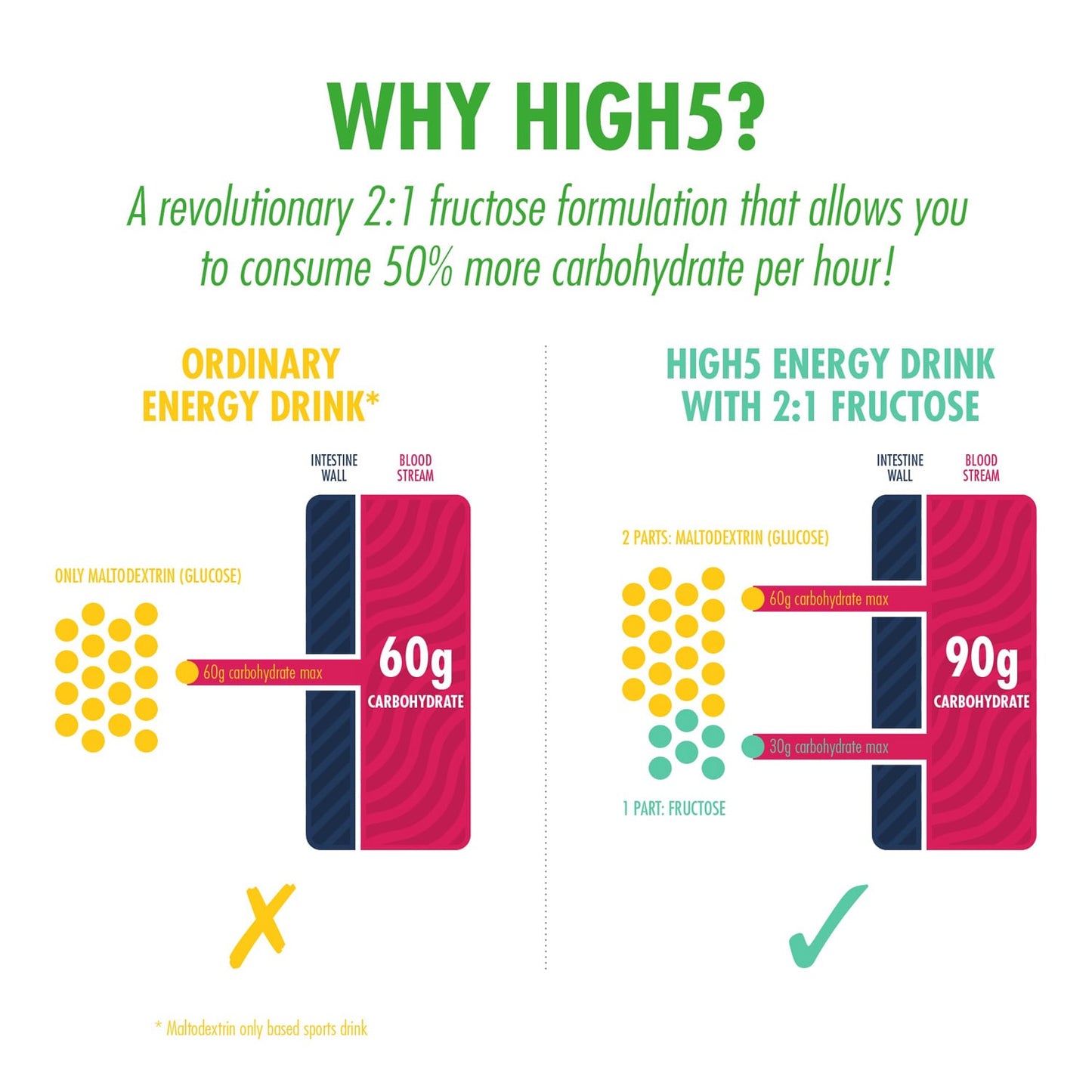 High5 ENERGY DRINK (1 kg) Citron