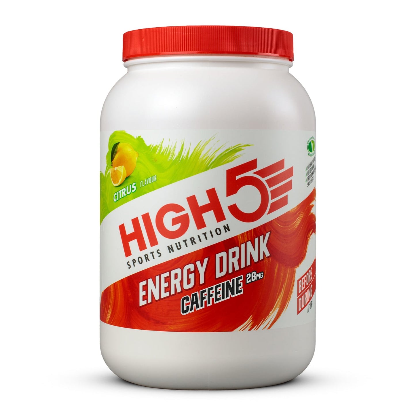 Energidrik High5 ENERGY DRINK CAFFEINE (2,2 kg) Lemon