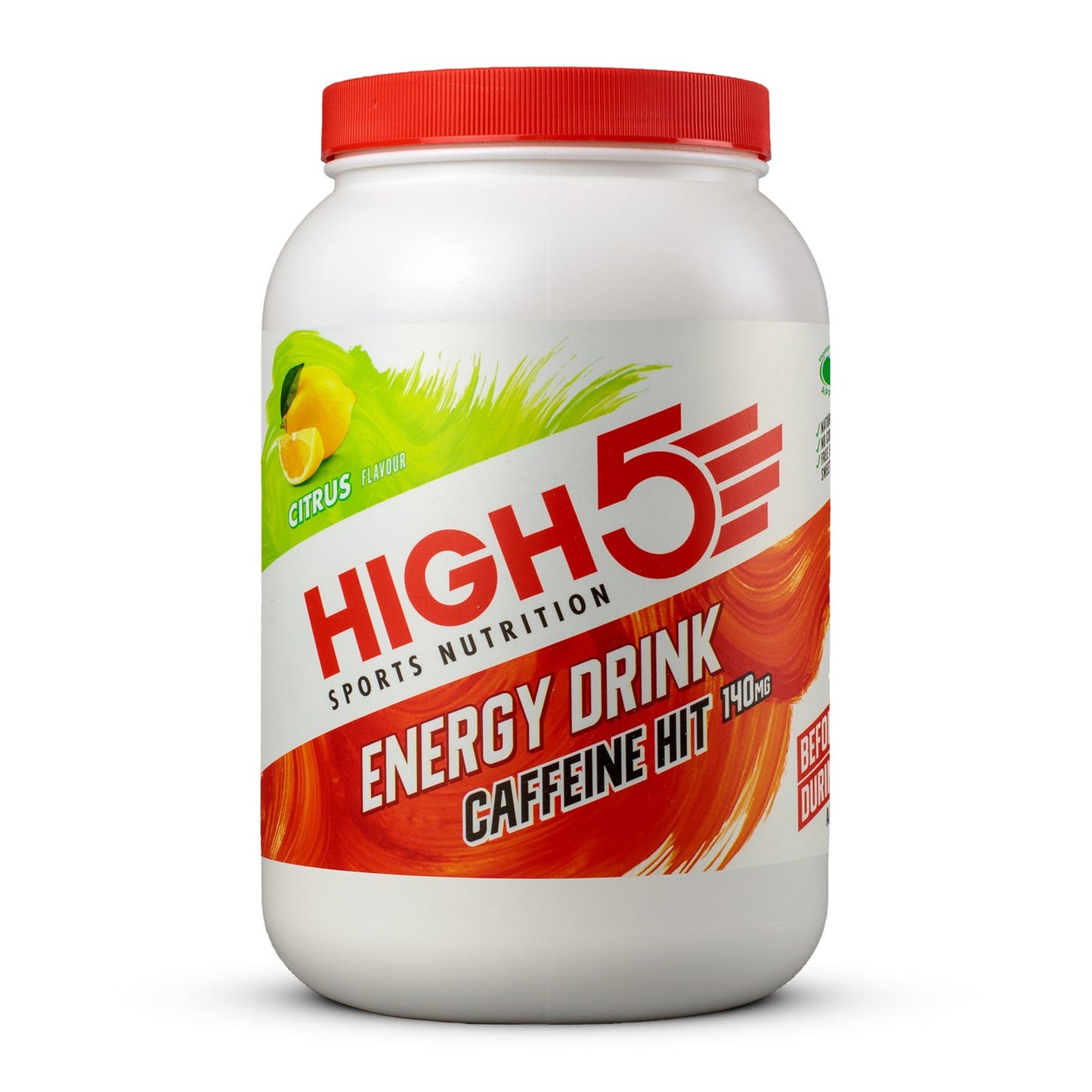 Energy Drink HIGH5 ENERGY DRINK CAFFEINE HIT (1.4kg) Lemon