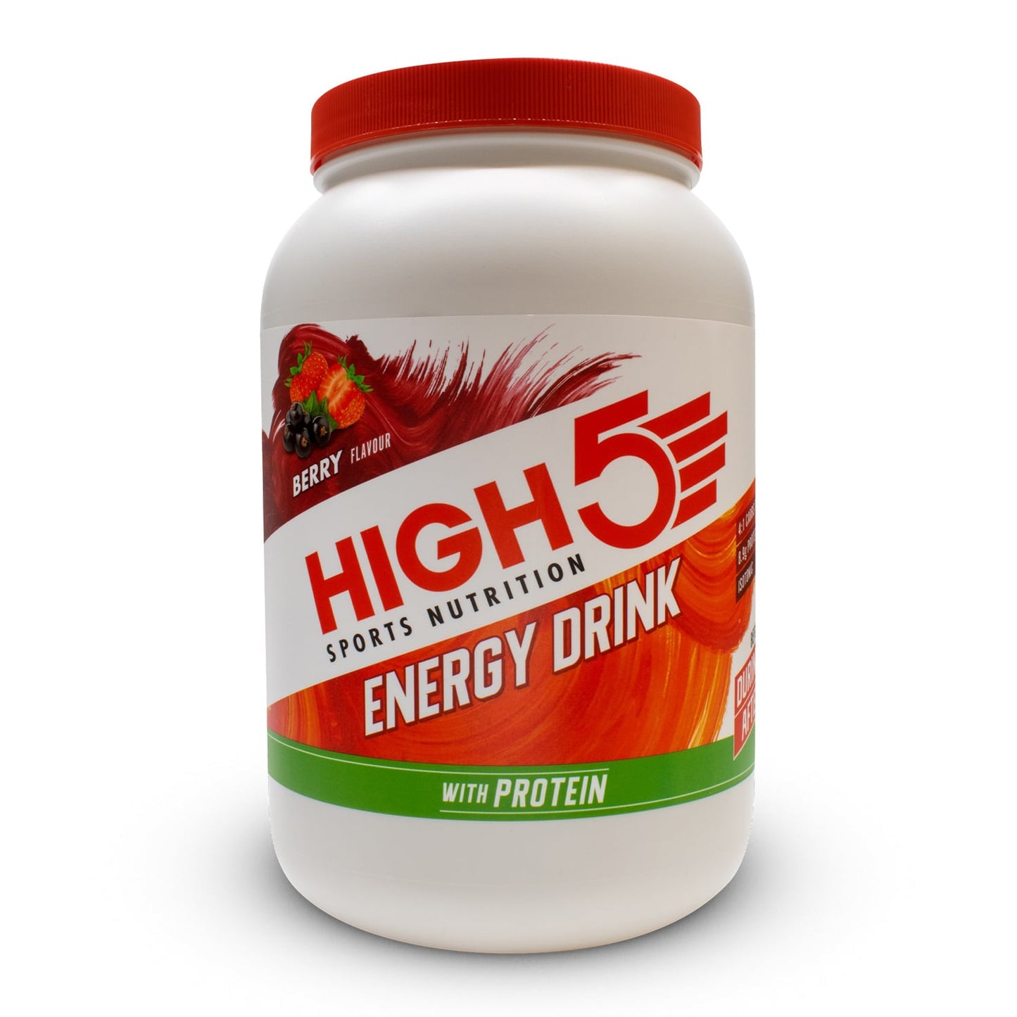 Energy Drink HIGH5 ENERGY DRINK PROTEIN (1.6kg) Fruits Red