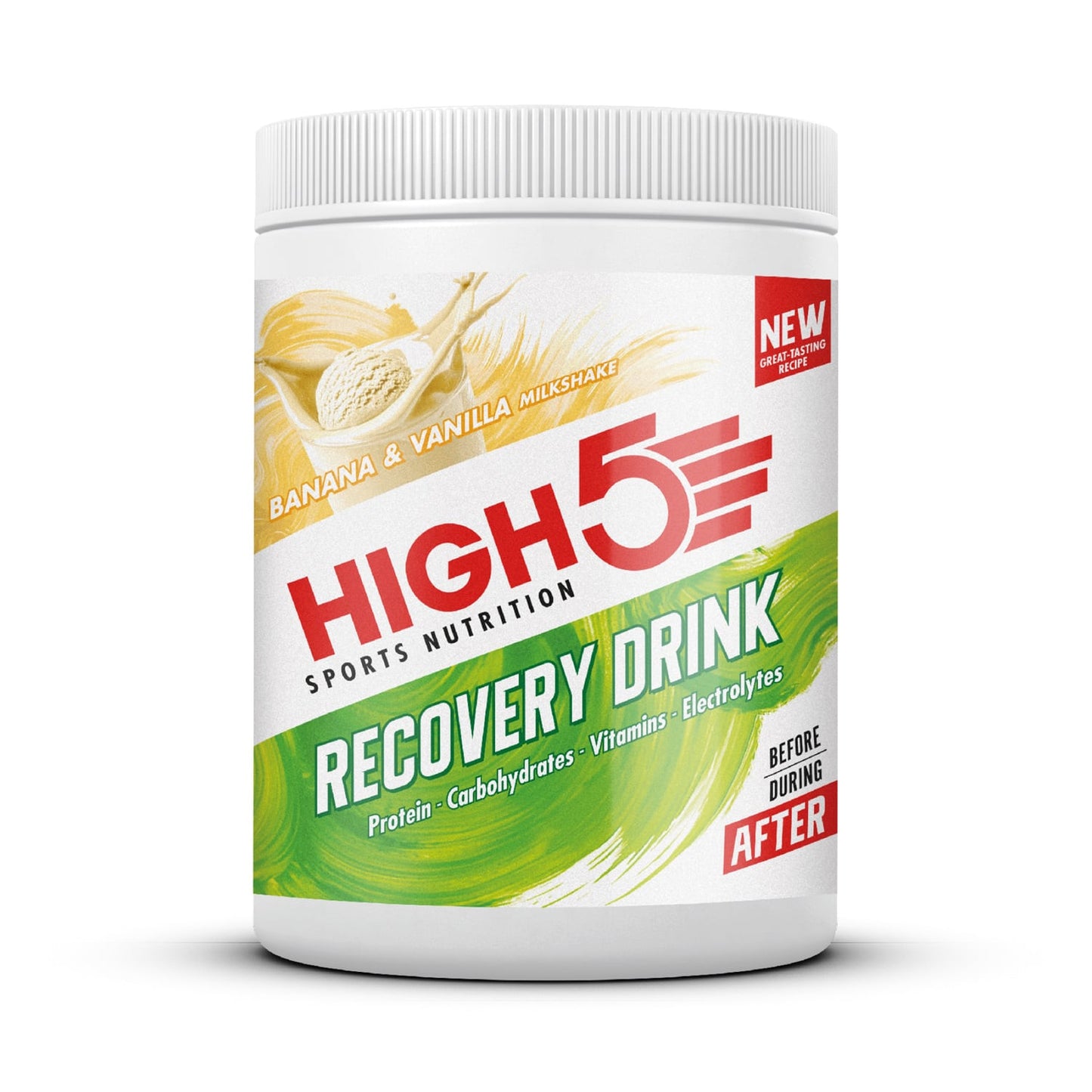 HIGH5 RECOVERY DRINK (450g) Banana Vanilla Milkshake