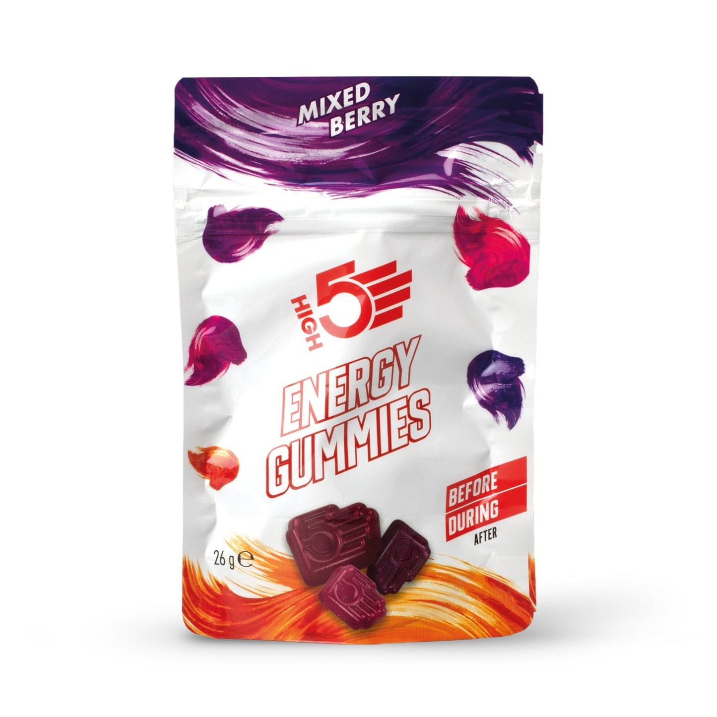 High5 ENERGY GUMMIES (26 g) Røde frugter