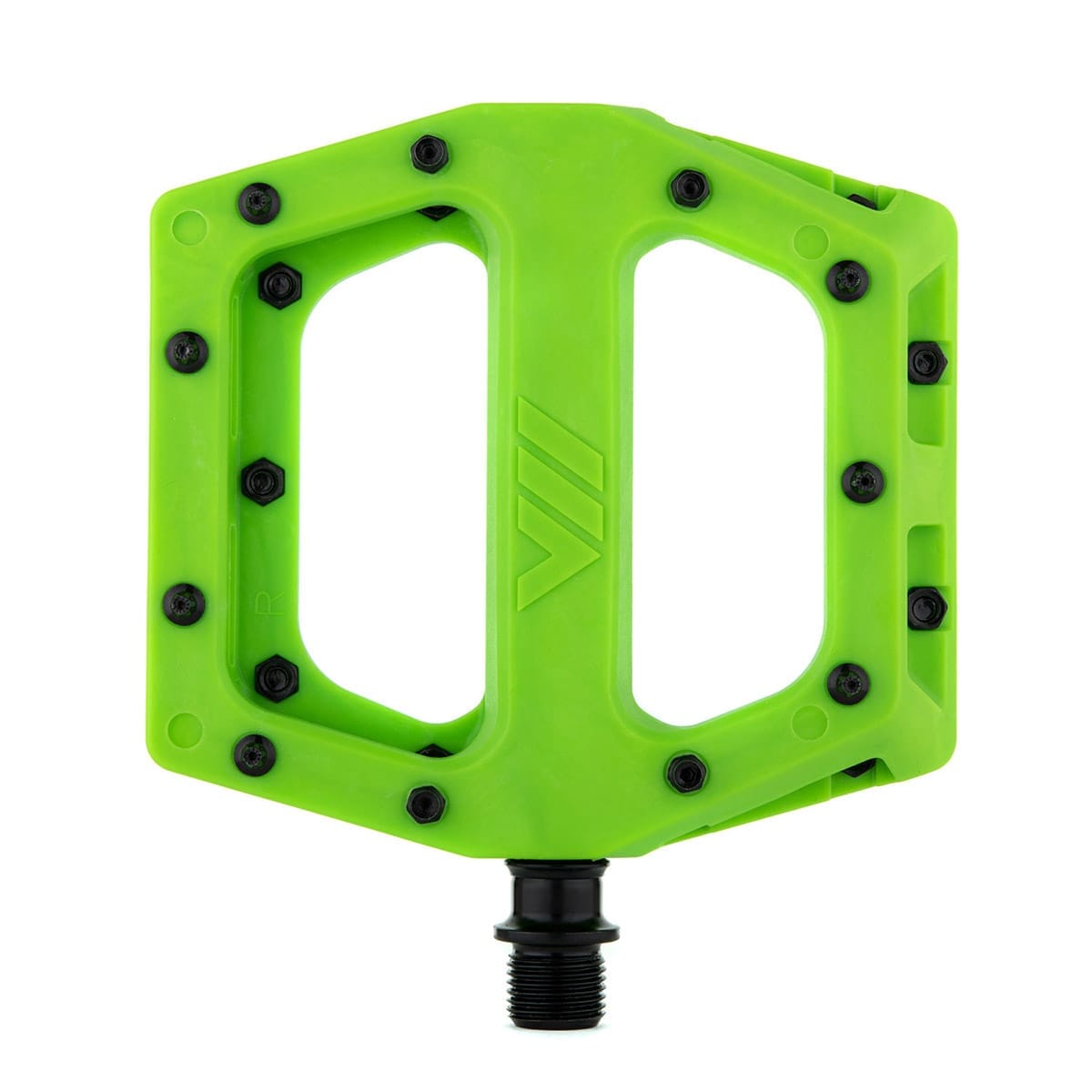 DMR V11 flade pedaler Grøn