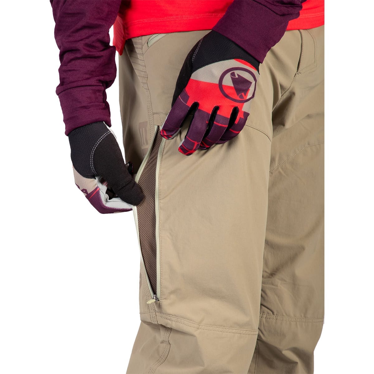 Pantalon ENDURA SINGLETRACK II Beige