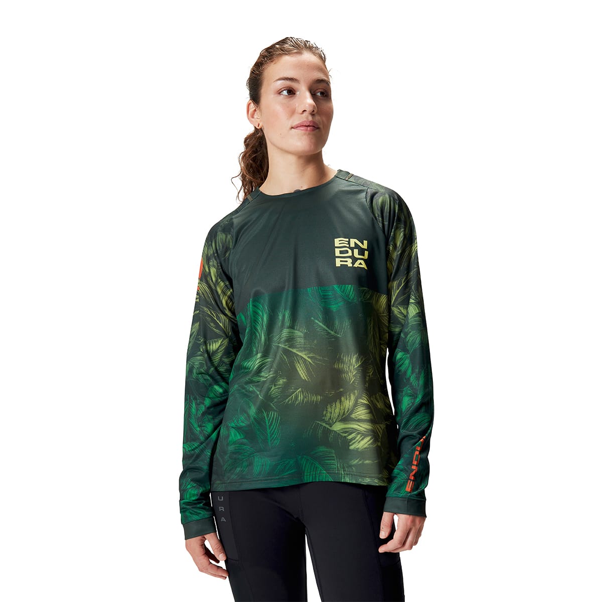 ENDURA TROPICAL LTD langærmet trøje til damer Khaki