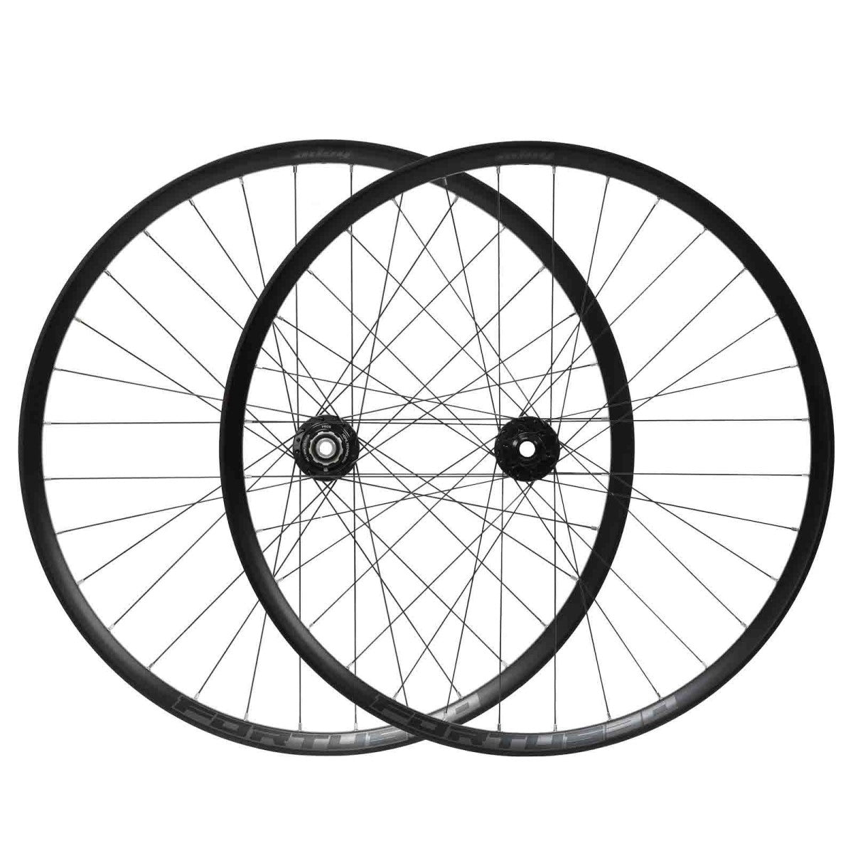 Pair of HOPE FORTUS 30 W 29" PRO 5 Wheels 15X110mm/12x148mm Boost Black
