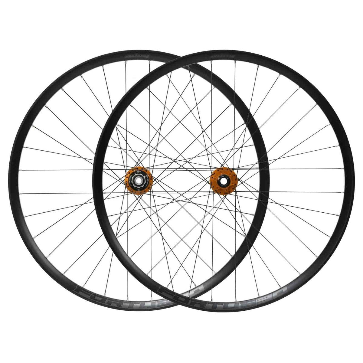 Par HOPE FORTUS 30 W 29" PRO 5-hjul 15X110mm/12x148mm Boost Orange
