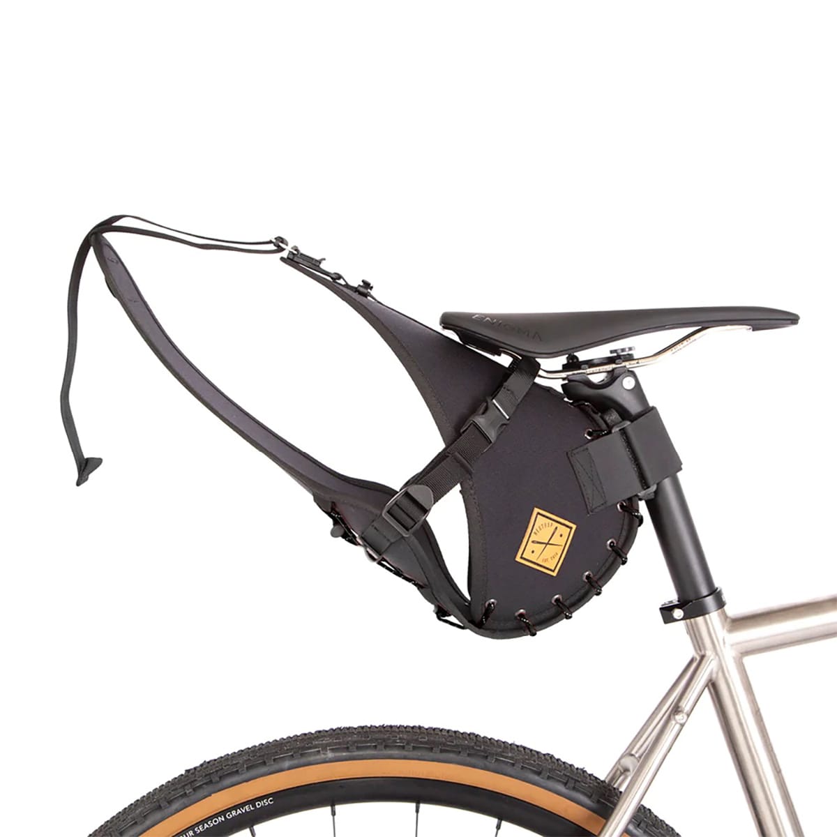 Sadeltaske RESTRAP SADDLE BAG 14 L Black + DRY BAG 14 L Black