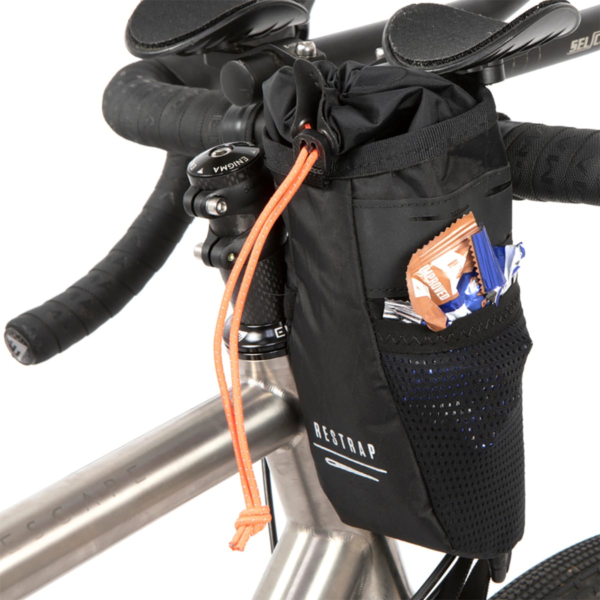 Styrtaske RESTRAP RACE STEM BAG 1.1L Sort