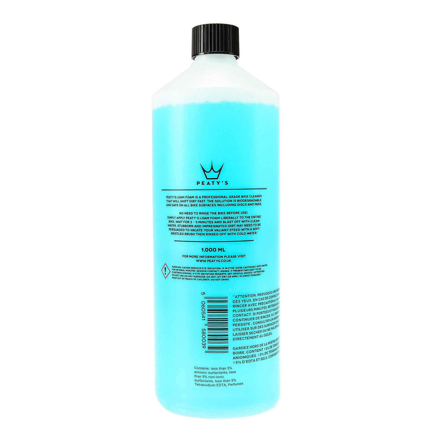 PEATY'S LOAM FOAM CLEANER til cykler (1 L)