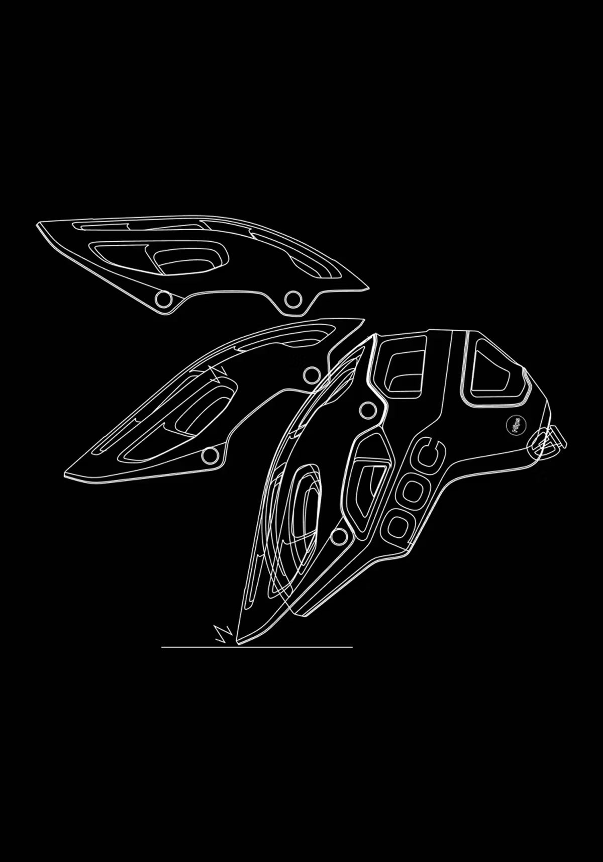 POC CULARIS PURE MTB-hjelm grå