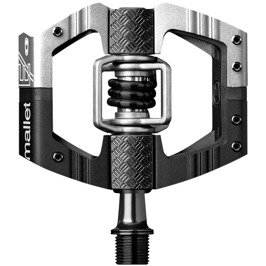 CRANKBROTHERS MALLET ENDURO LS-pedaler Sølv/Sort