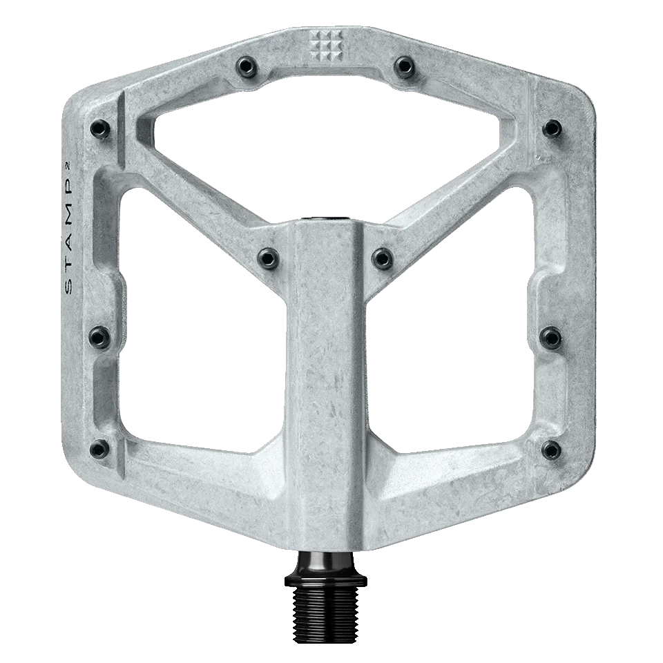Flade pedaler CRANKBROTHERS STAMP 2 Large Silver