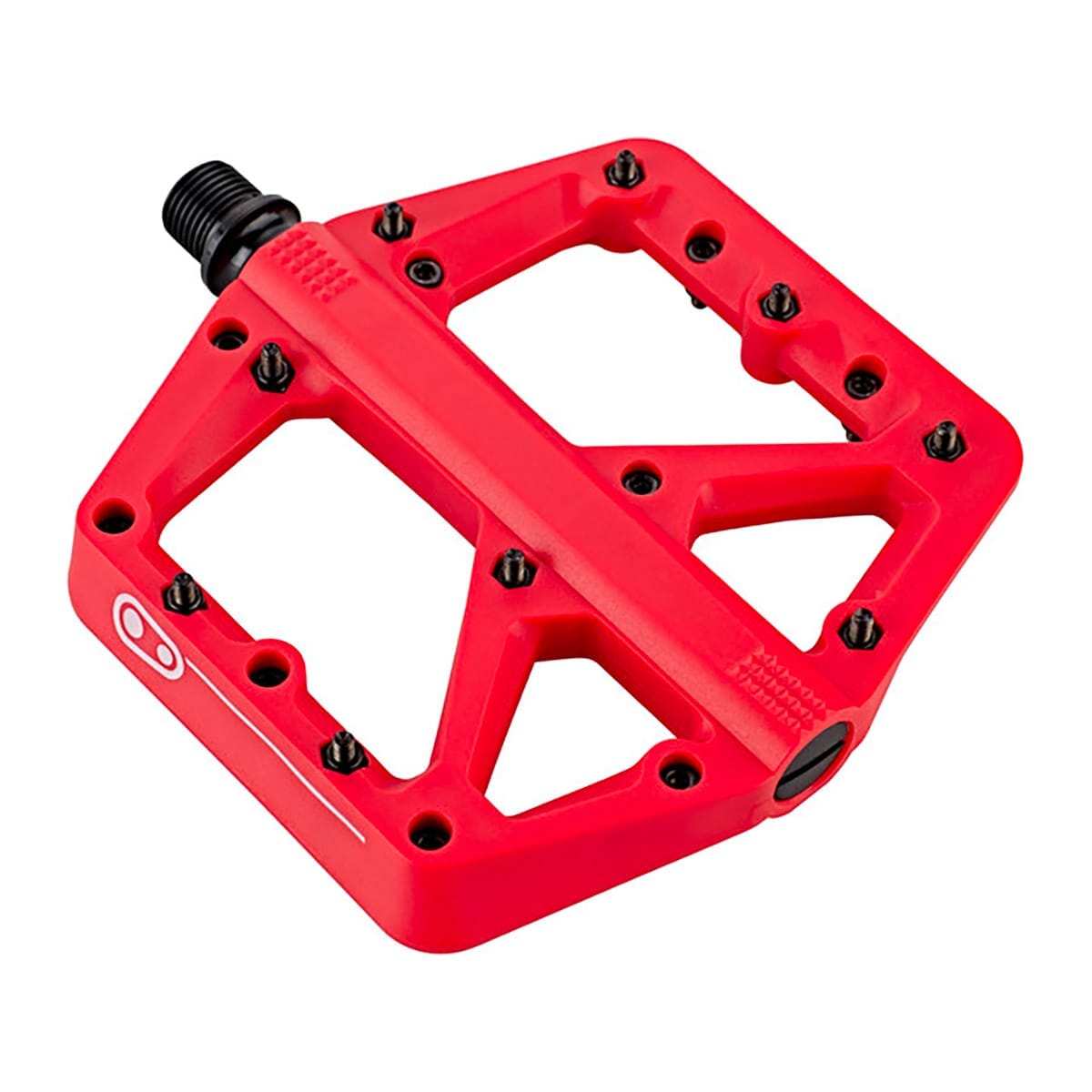 CRANKBROTHERS STAMP 1 Små flade pedaler Rød