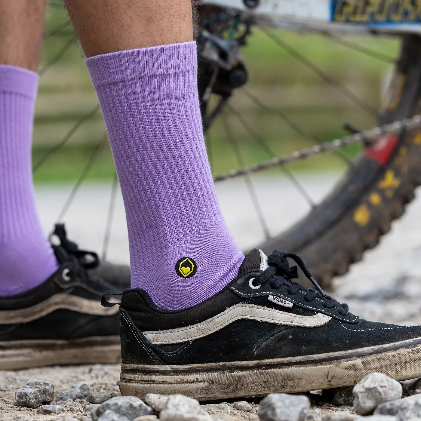 BURGTEC EVERYDAY CREW Socks Lila