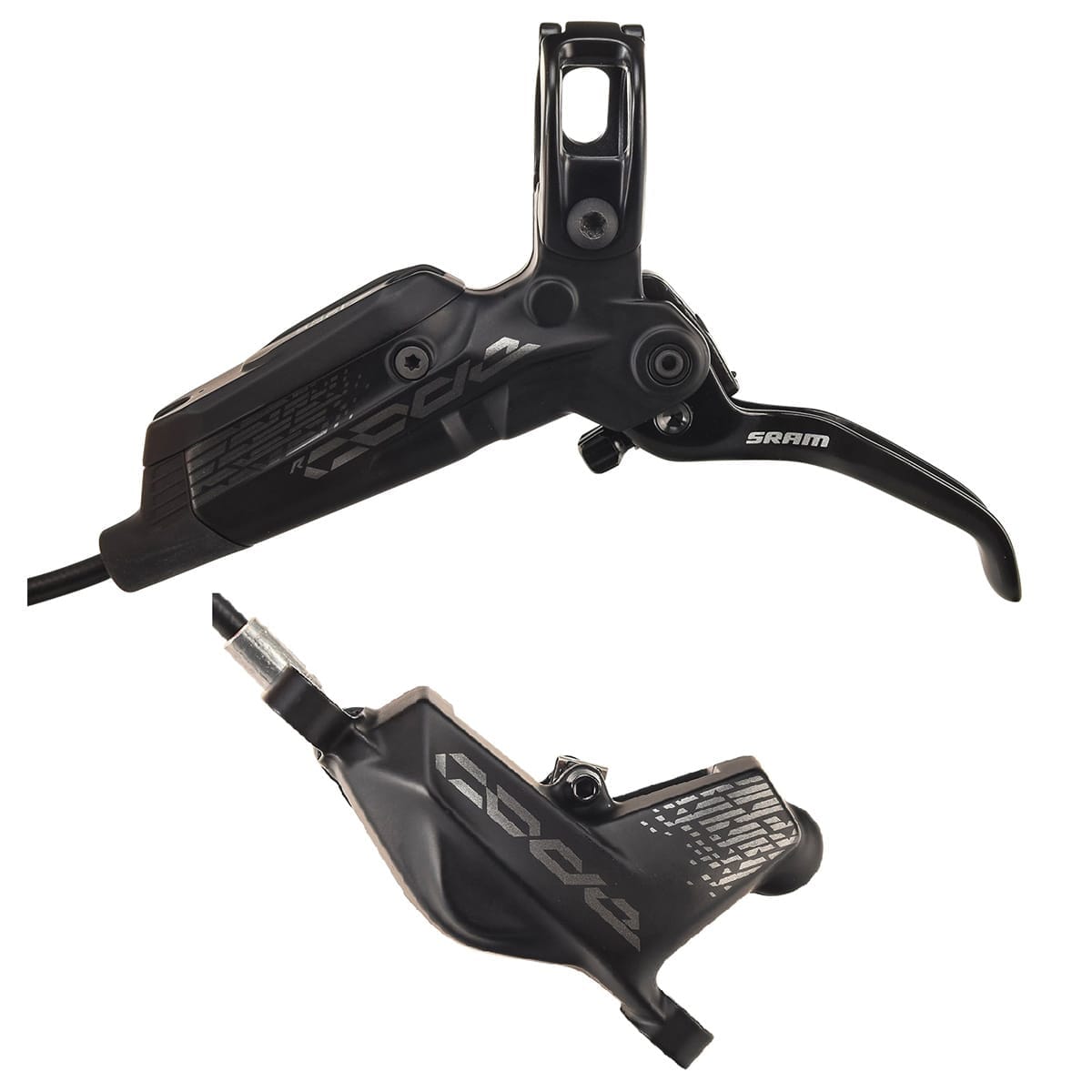 Et par SRAM CODE R Metal Discless-bremser, sort