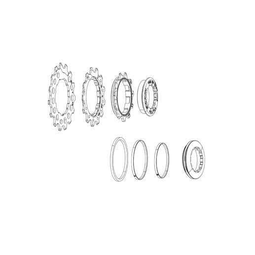 SRAM Eagle PG-1210/1230 udskiftningshjulssæt #11.2418.008.000