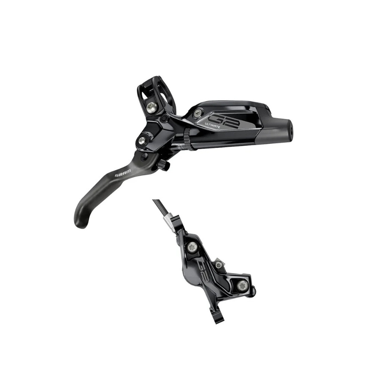 SRAM G2 RE Forbremse Discless Metalklodser Sort