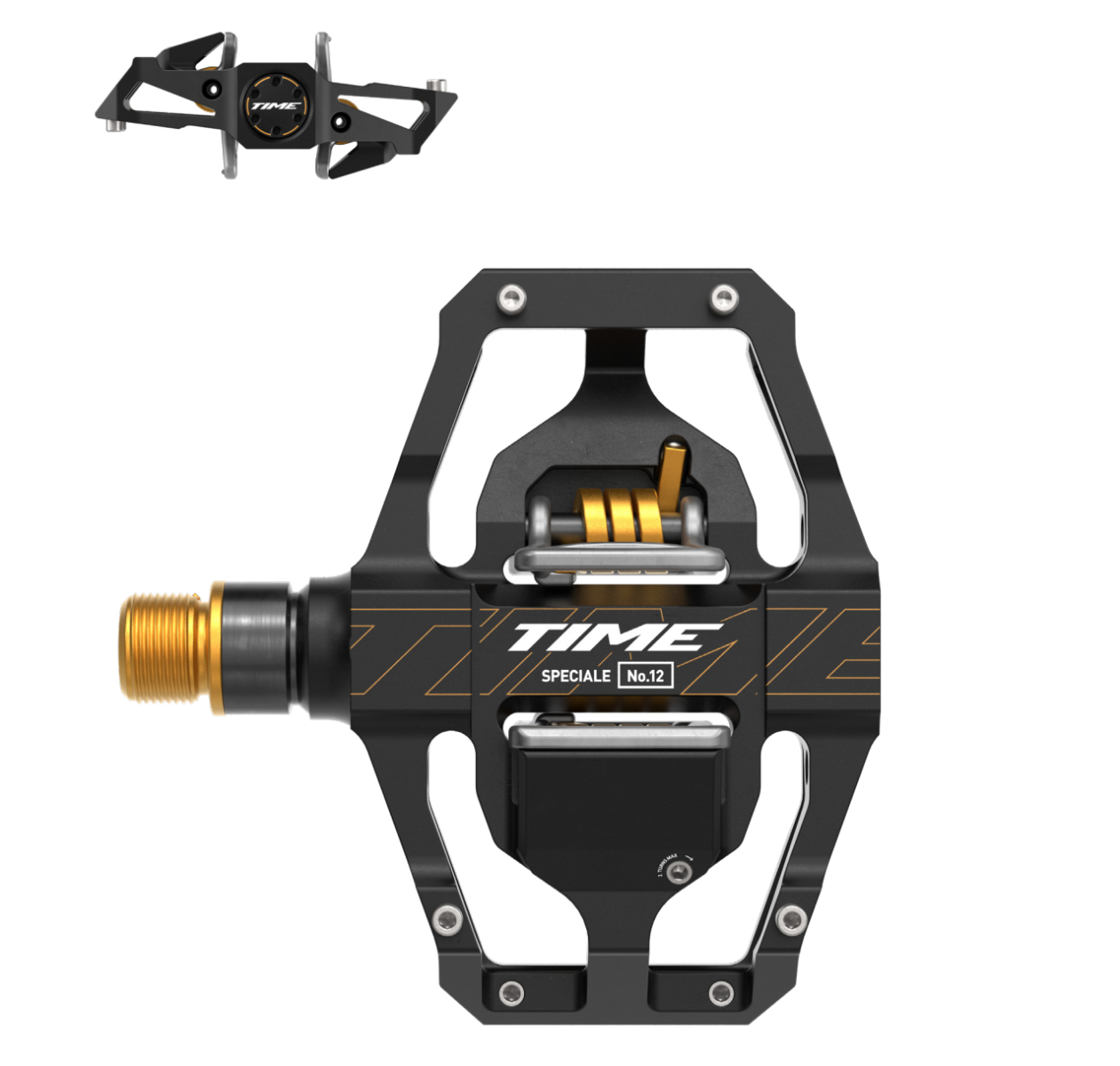 TIME SPECIALE 12 Large Black/Gold 2024-pedaler