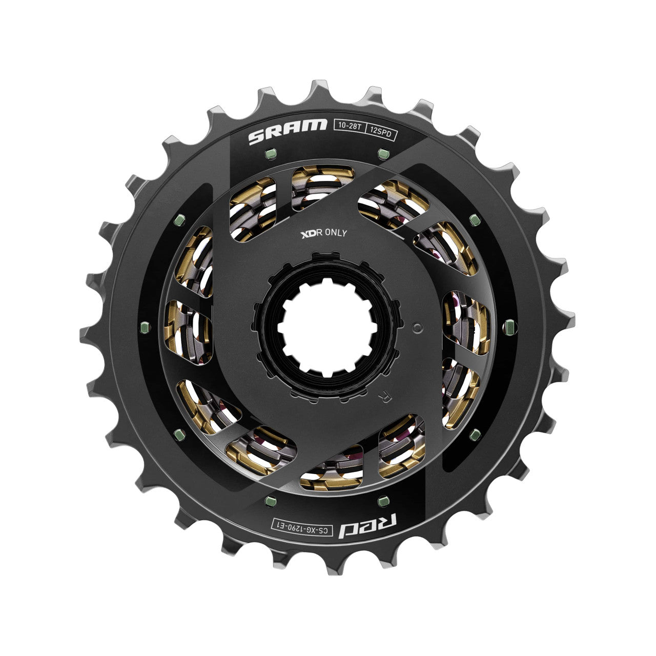 SRAM RED XG-1290 E1 Rainbow 12V kassette